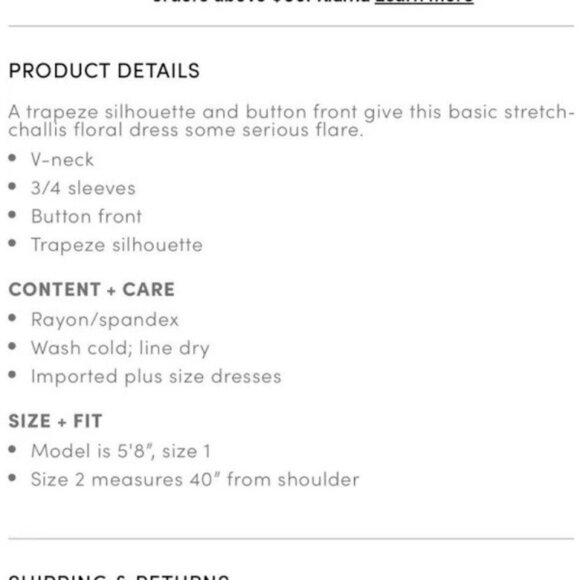 Torrid Black Floral Challis Button Down Trapeze Midi Dress - Picture 4 of 15